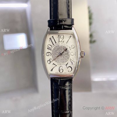 Copy Franck Muller Cintrée Curvex Women's Watches with Diamond dial